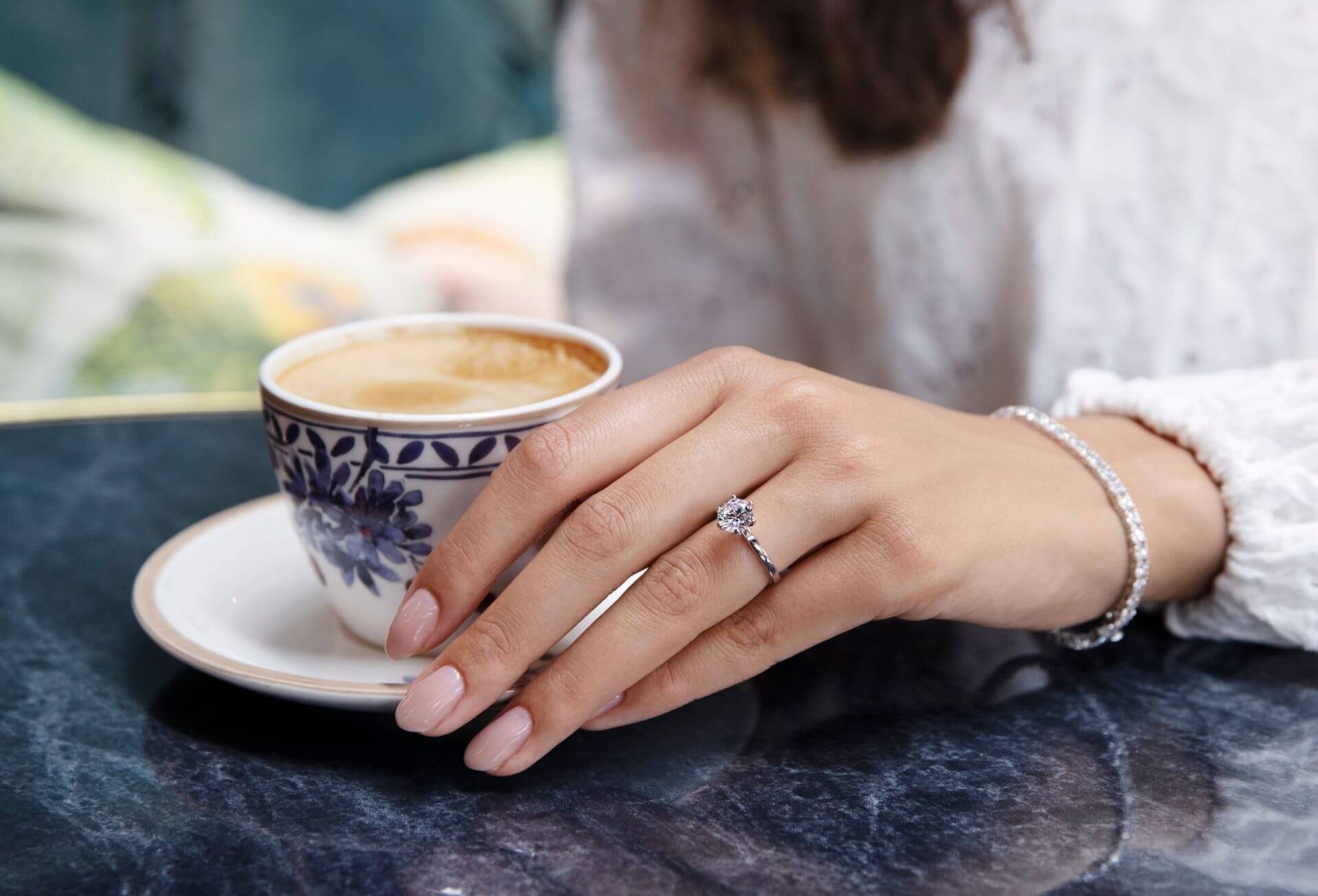 antikk forlovelsesring